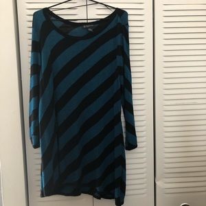 INC International Concepts Metallic Knit Shirt